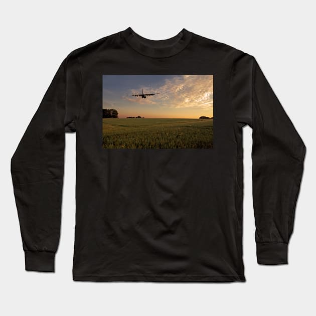 Hercy Bird Long Sleeve T-Shirt by aviationart